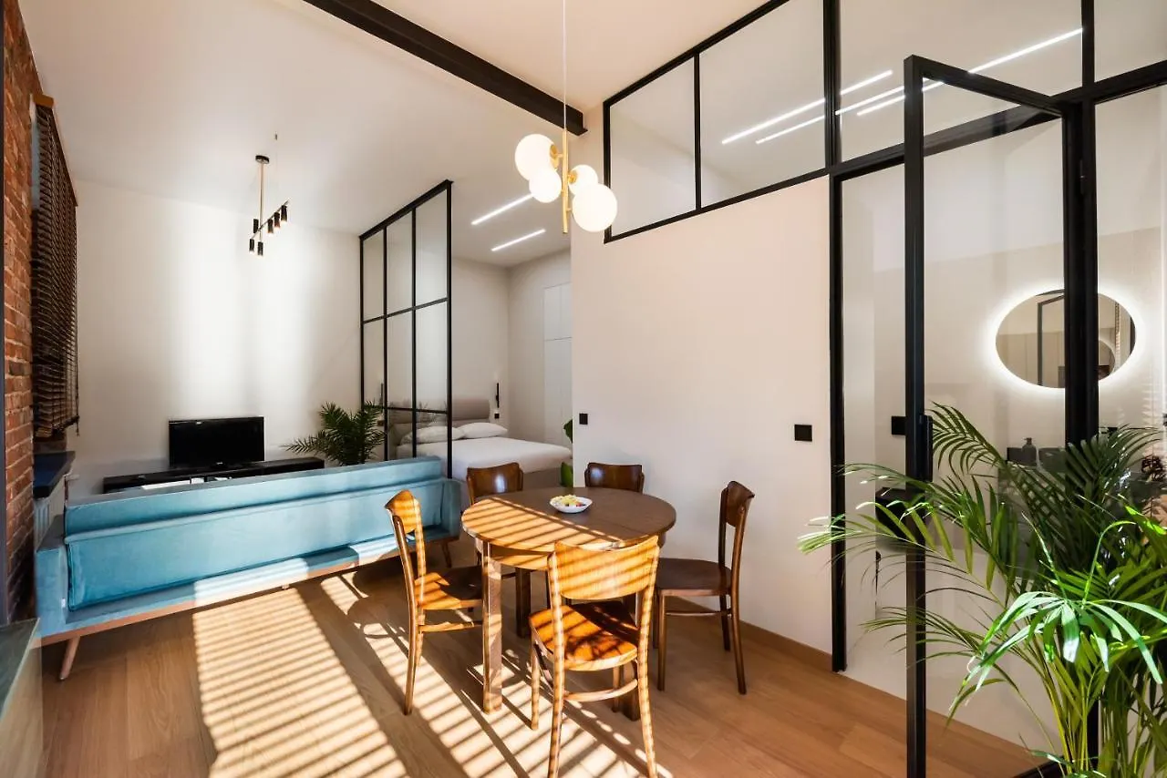 Palace Of Culture Loft Apartment Warsaw Poland